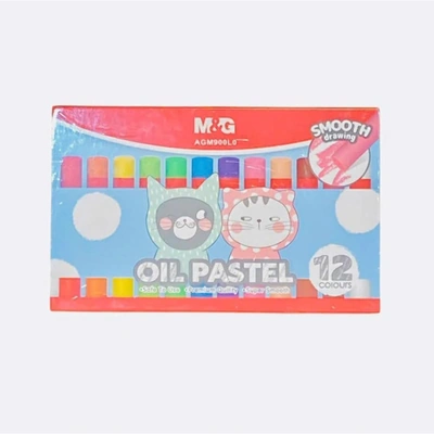 ألوان زيتية 12 لون إم آند جي AGM900L0