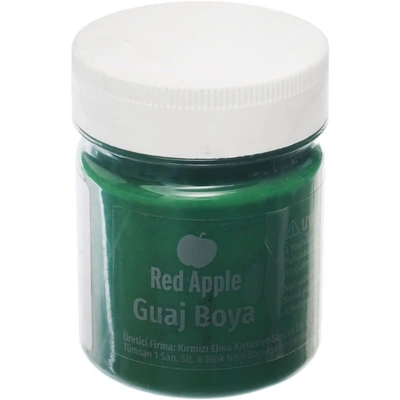 علبة لون جواش أحمر تفاح من ريد أبل سعة 100 مل - رقم Rg100K-14
