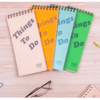 مذكرة ياسين 'أشياء للقيام بها' لتنظيم المهام اليومية بفعالية