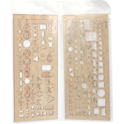 مجموعة استنسل كهربائي من كوهينور للرسم والتركيب بدقة عالية