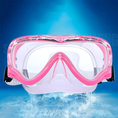 ماسك غوص للأطفال بيست واي - عدسة شفافة مضادة للضباب