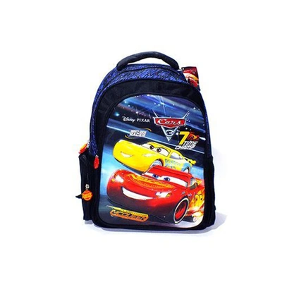 شنطة ظهر للأطفال بتصميم سيارات - مقاس 16 - خفيفة الوزن