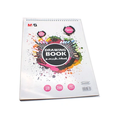 ورق رسم ياسين ملونة - مقاس 1/8