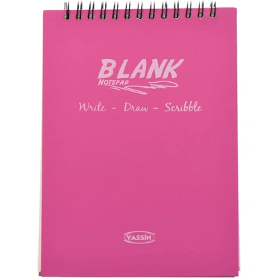 دفتر ملاحظات فارغ - 50 ورقة