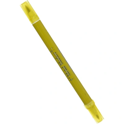قلم تعليم مزدوج الرأس - أصفر