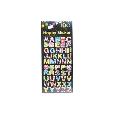 ملصقات هابي ملونة للأطفال