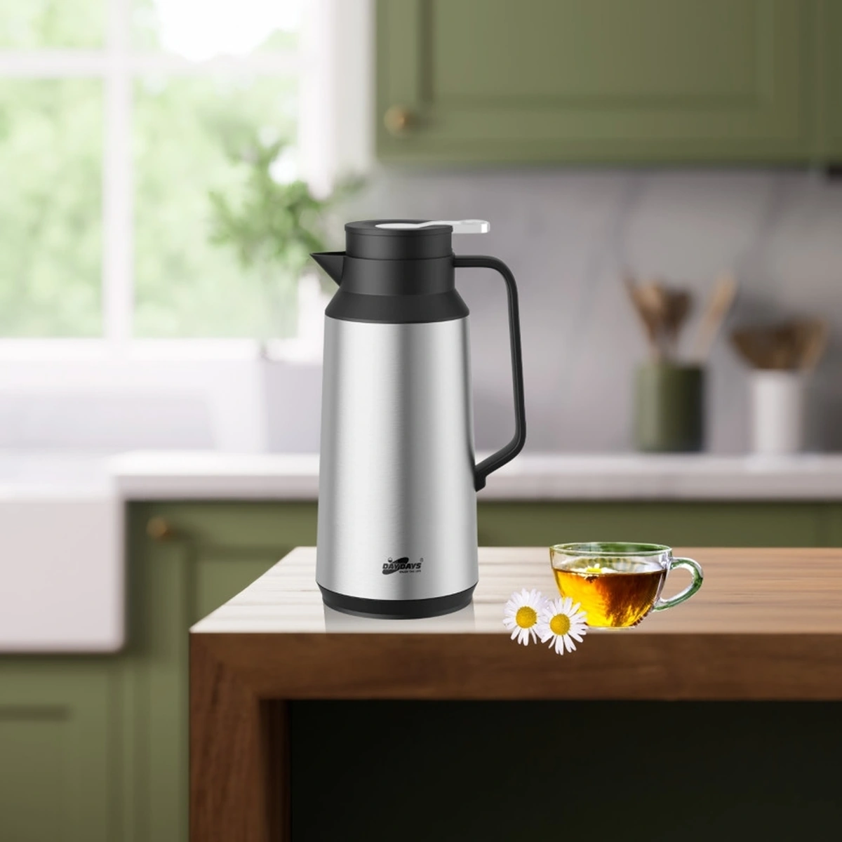 壺です。 Days Thermal Carafe Stainless Steel - Vacuum Insulated A1-132