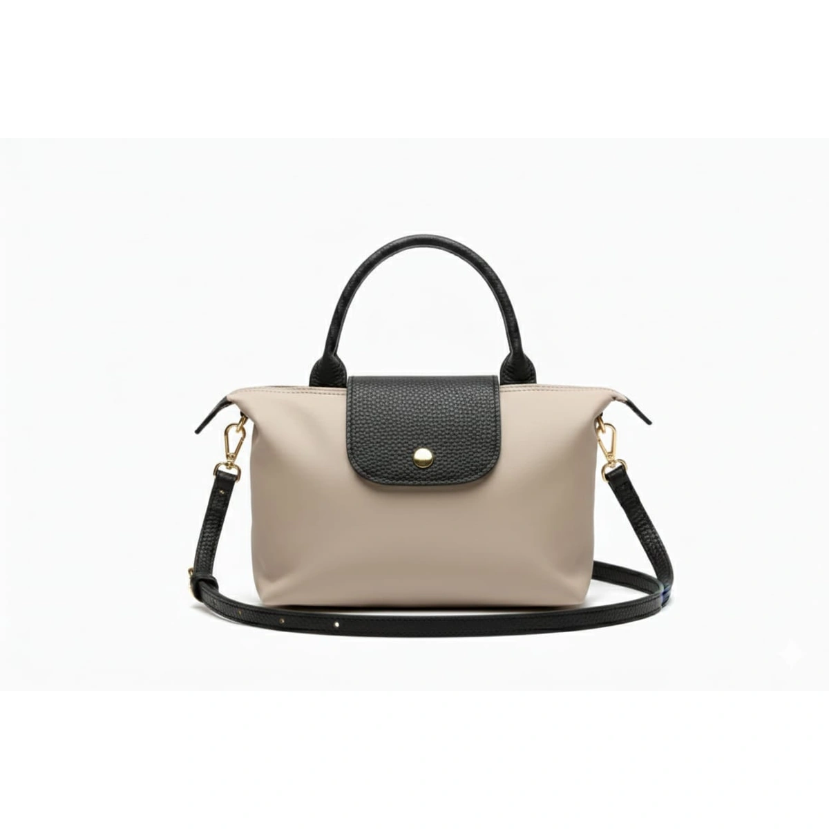 شنطة يد حريمي بمقبض علوي مع حزام كتف قابل للفصل