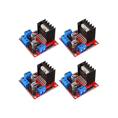 وحدة تحكم محرك L298N Dual H Bridge - 4 قطع
