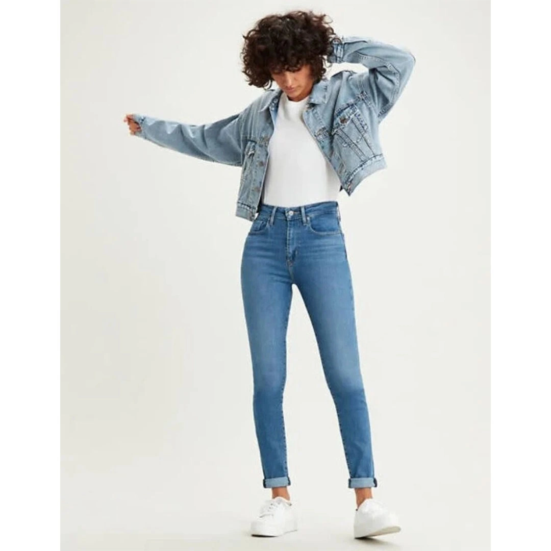 Levi's 721 Skinny - جينز حريمي - أزرق - 18882-0363