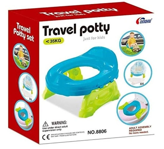 بوتي بسلم للأطفال بذراعين - أزرق