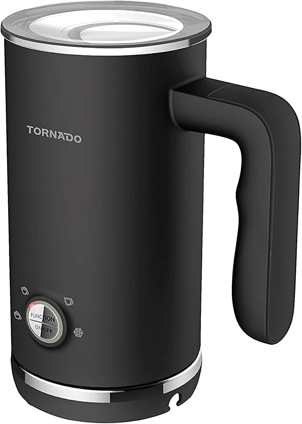 Tornado ماكينة صنع رغوة الحليب 600 وات - أسود - TKMF-600