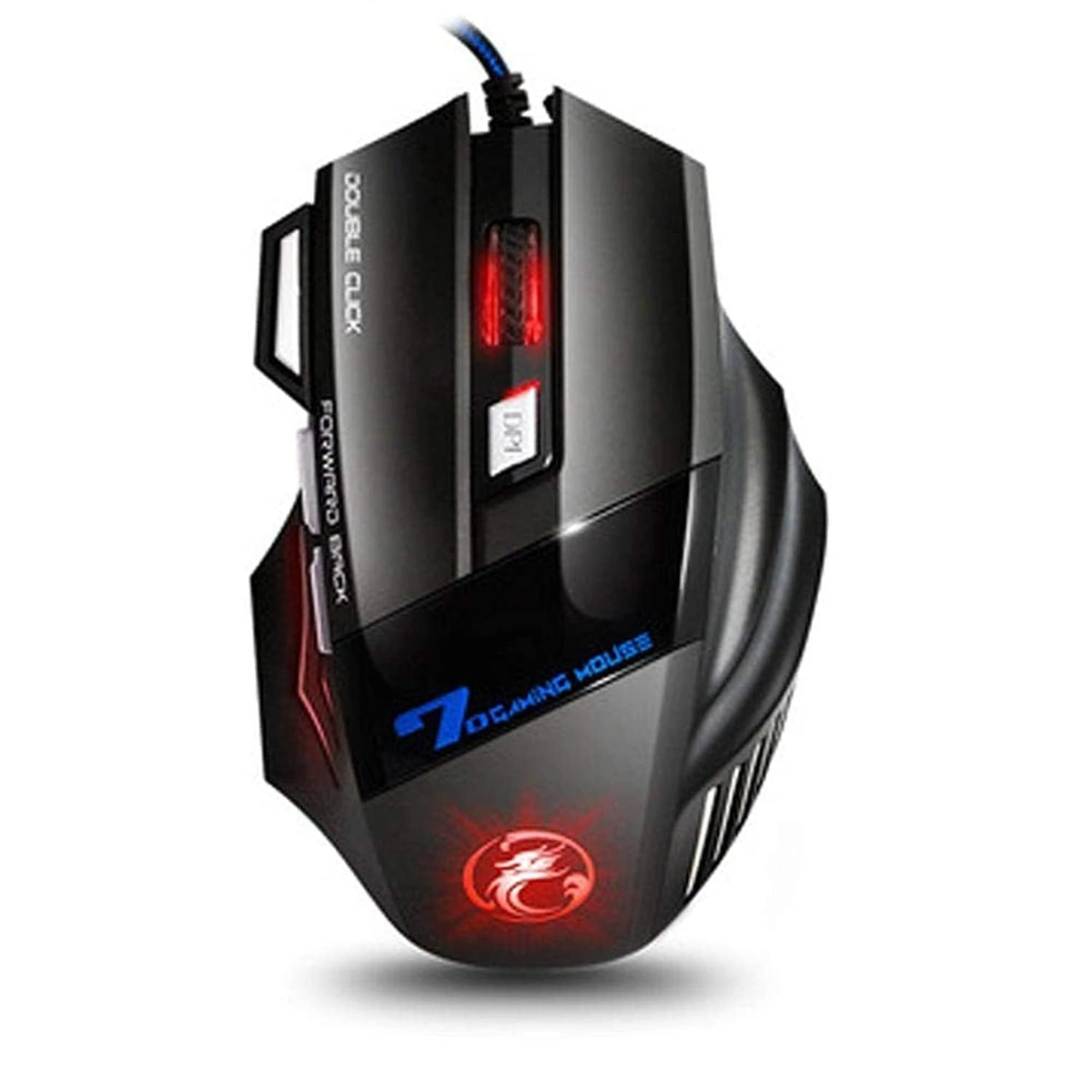 ماوس العاب بسلك - أسود - ‎KD-NEW