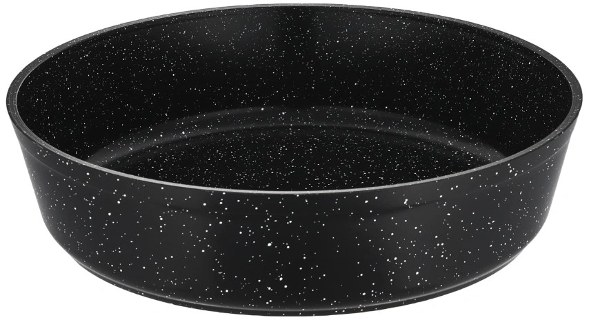 ‎Top Chef صينية جرانيت - 30 سم - أسود