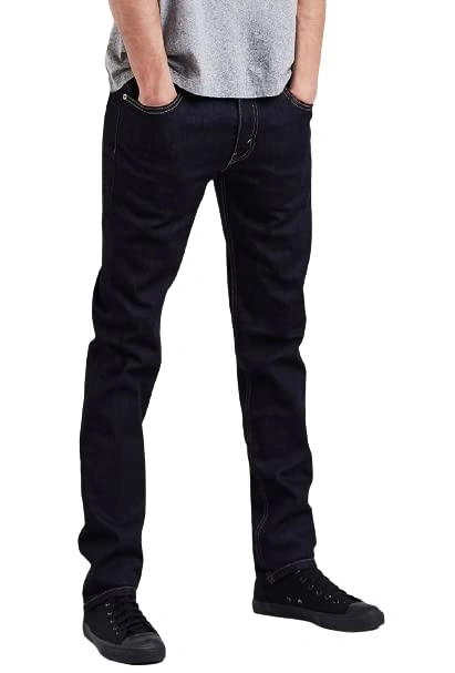 04511-1042 بنطلون جينز بقصة ضيقة 511 للرجال - كحلي