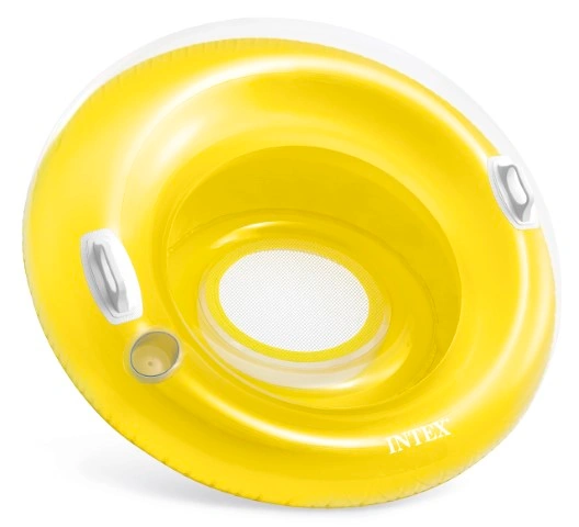 Intex عوامة كرسي - 40 بوصة - أصفر 58883