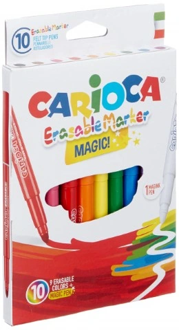 Carioca  أقلام فلوماستر - 10 الوان