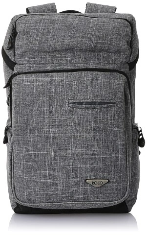 Roco شنطة لابتوب - رمادي - H92E