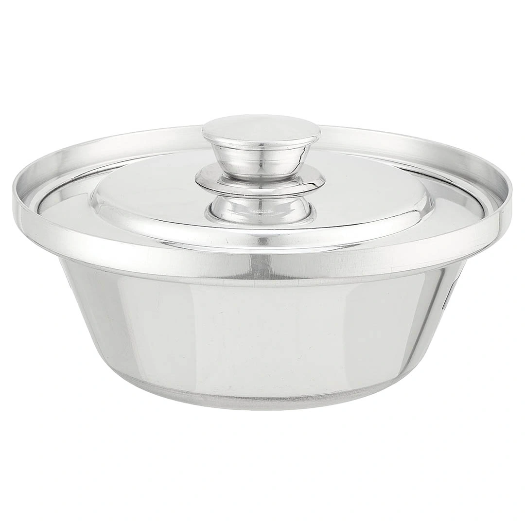 حلة الومنيوم بغطاء - 20 سم