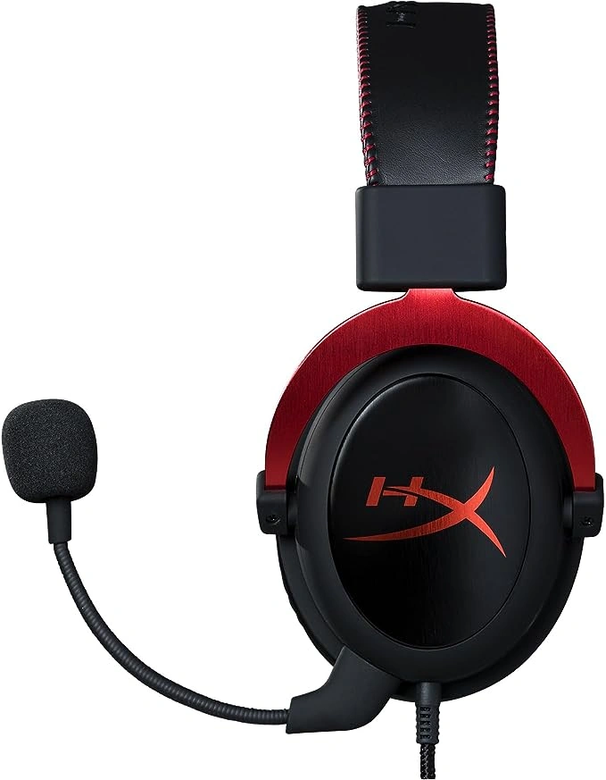 HyperX سماعة رأس فوق الأذن بسلك - أسود