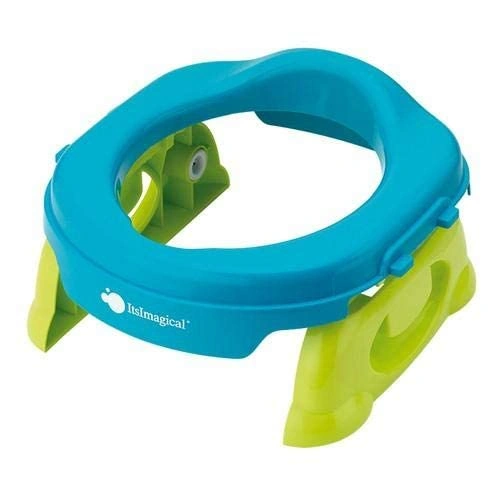 بوتي بسلم للأطفال بذراعين - أزرق