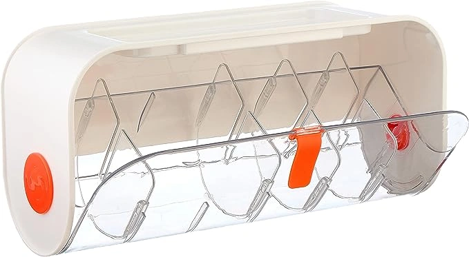 منظم للملابس الداخليه أكريليك - أبيض/شفاف