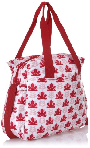 La Mella حقيبة حفاضات للام - أحمر - 9946