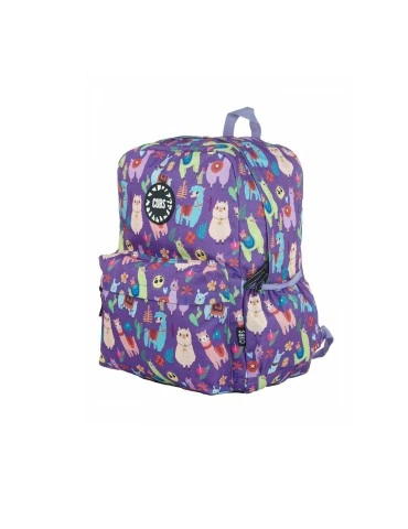 Cubs شنطة ظهر شكل لاما للأطفال - موف