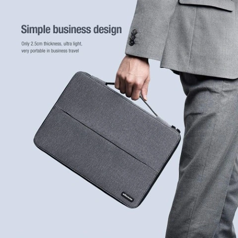 Nillkin حافظة لابتوب محموله 16.1 بوصه - رمادي - ComMulti16-Blk