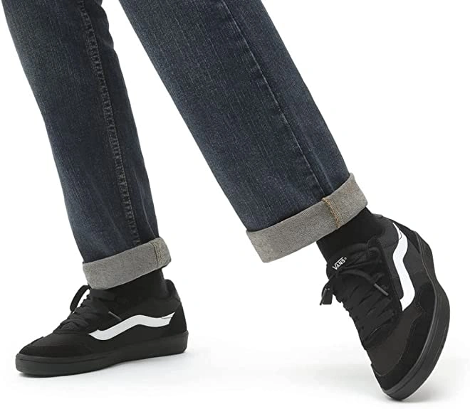 Vans جزمة رجالي كاجوال - أسود QTF1