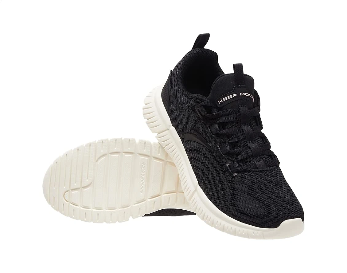 822025572-1 جزمة حريمي للجري برباط - أسود