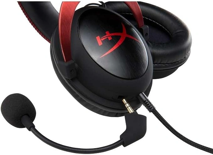 HyperX سماعة رأس فوق الأذن بسلك - أسود