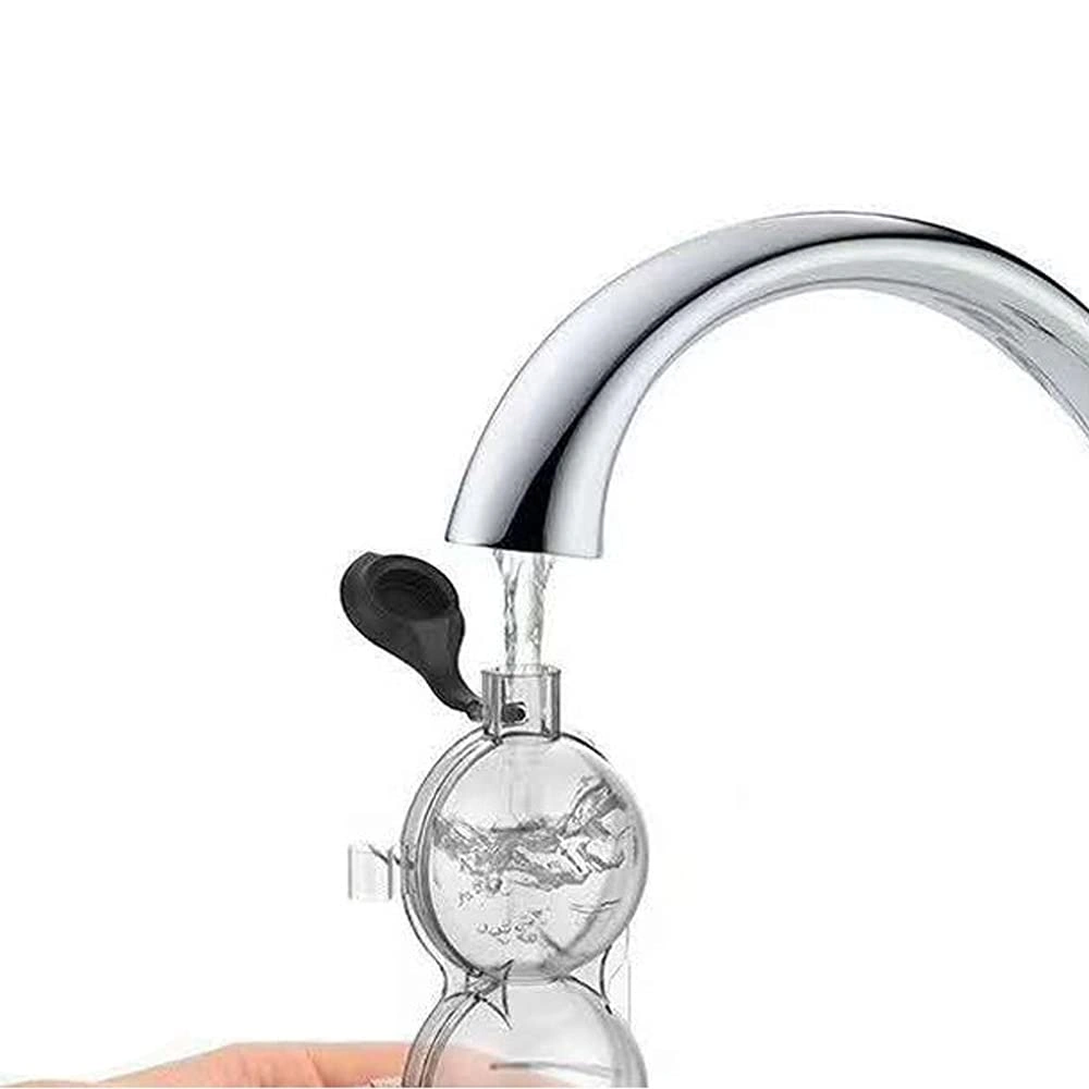 قالب سيليكون دائري - 4 فتحات - 2 قطع - شفاف