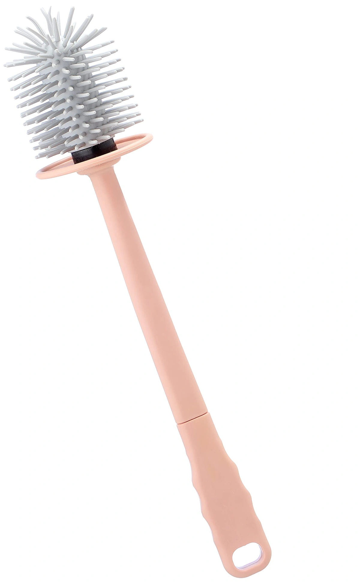 فرشة تنظيف سيليكون بقاعده - روز