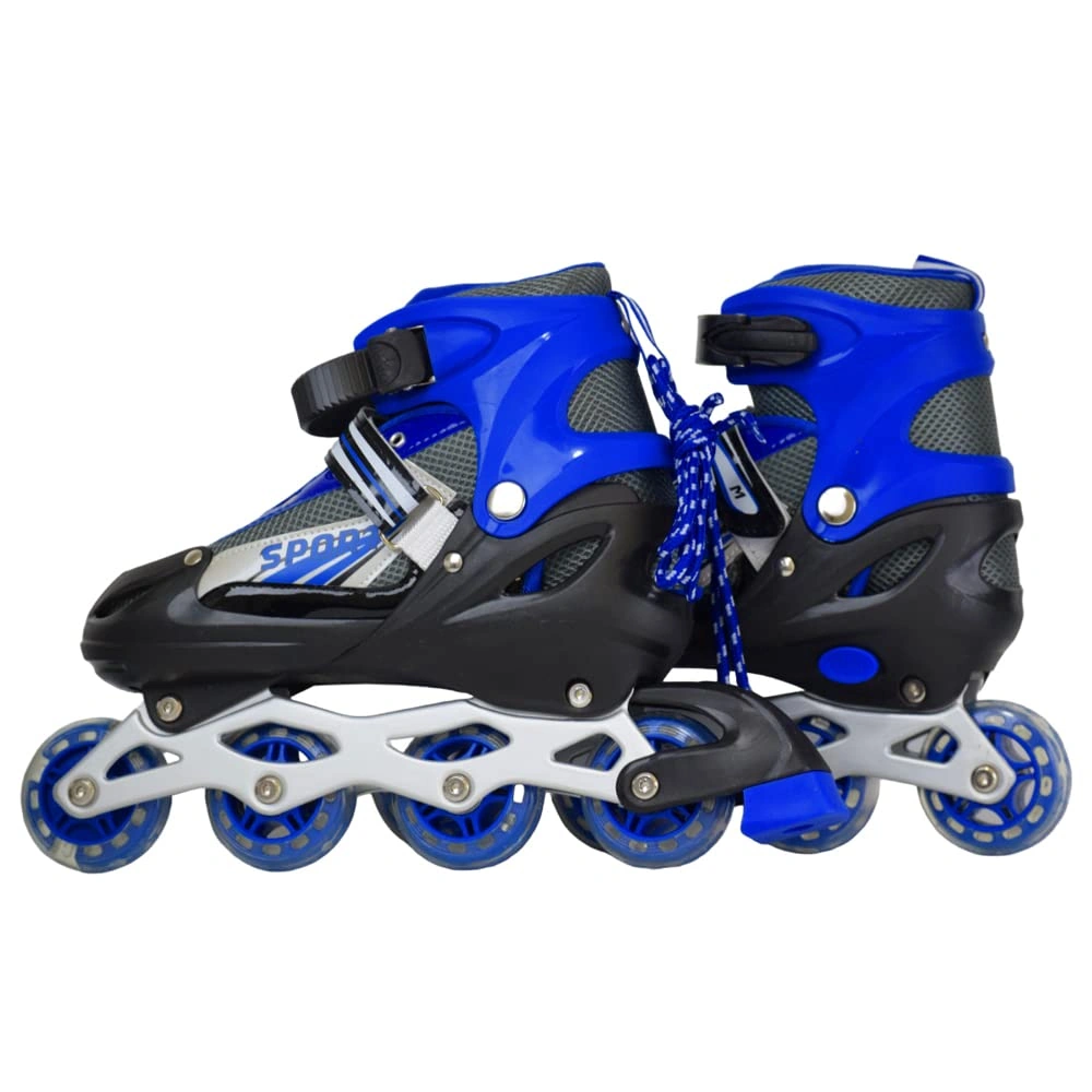 Carol جزمة باتيناج بعجلات مضيئه - أزرق/أسود - ‎SRW - 007