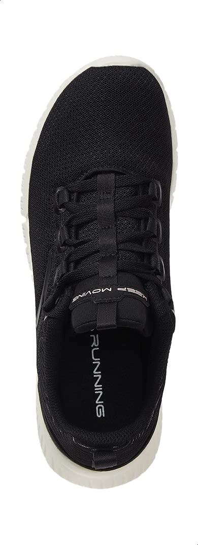 822025572-1 جزمة حريمي للجري برباط - أسود