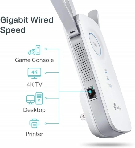 RE450 - مقوي شبكة واي فاي سرعة 1750 ميجا بيت