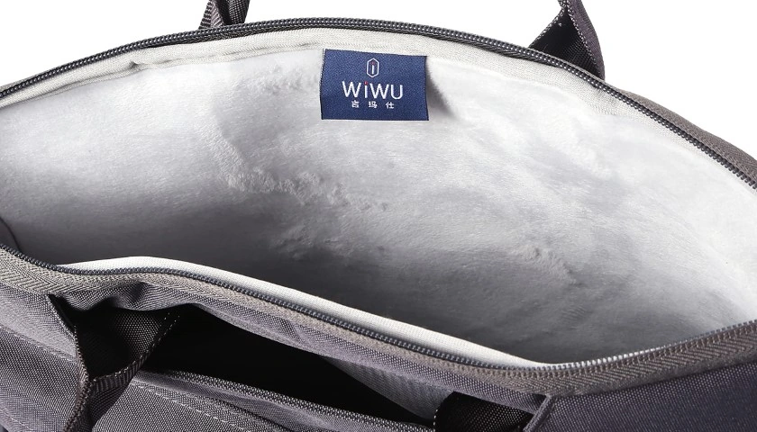WiWU شنطة لابتوب كتف 15.4 بوصه - رمادي