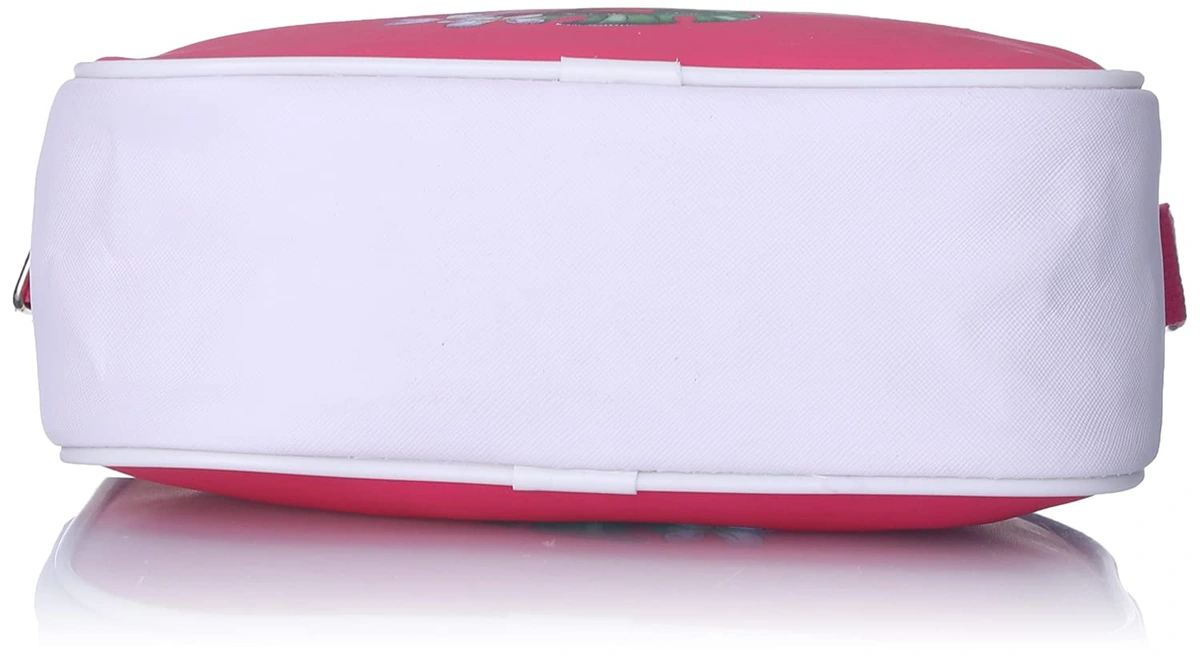 لانش باج صغيرة - أبيض/فوشيا