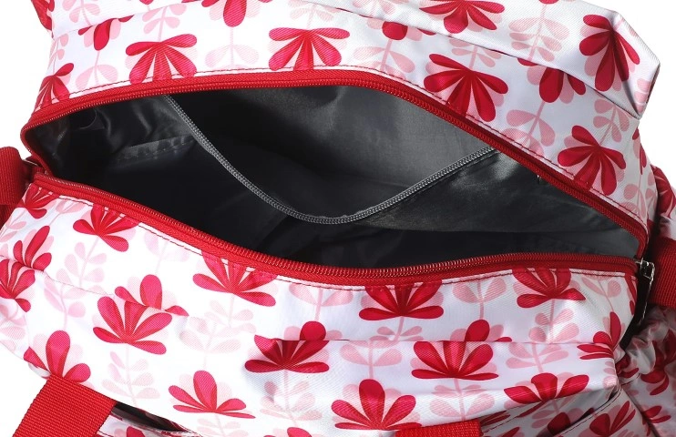 La Mella حقيبة حفاضات للام - أحمر - 9946