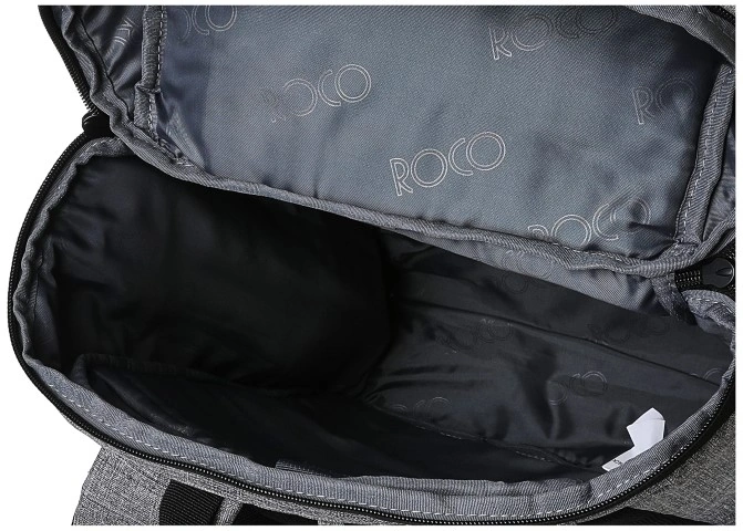 Roco شنطة لابتوب - رمادي - H92E