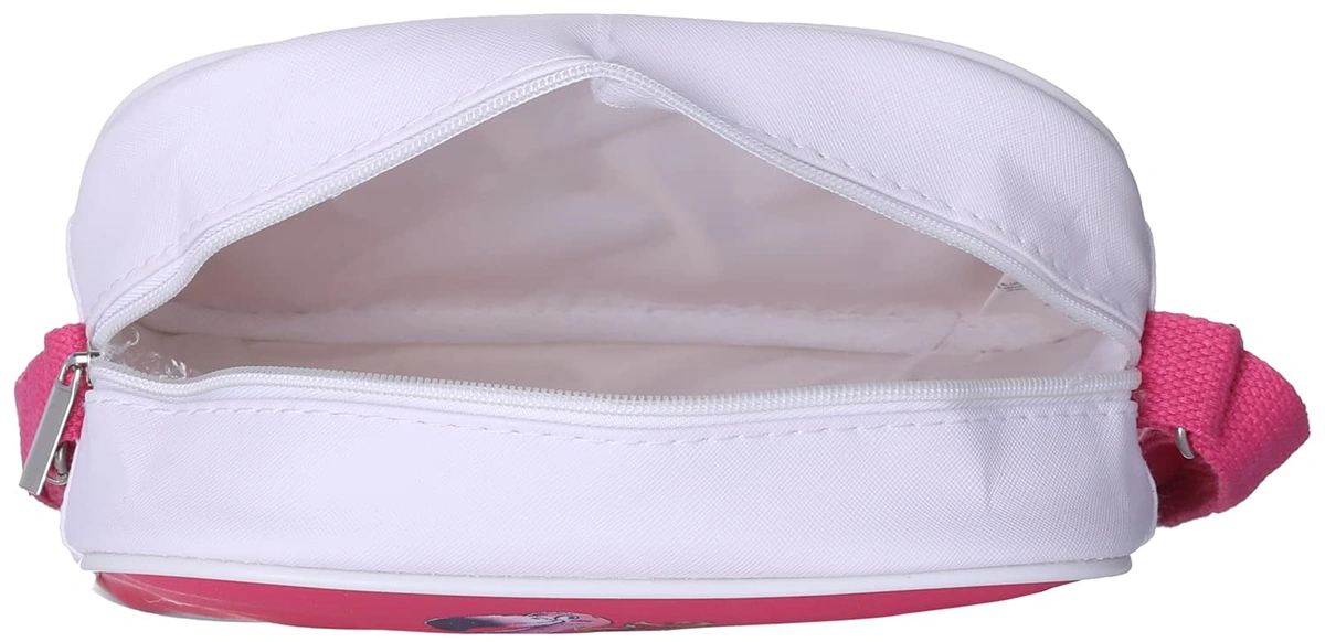 لانش باج صغيرة - أبيض/فوشيا