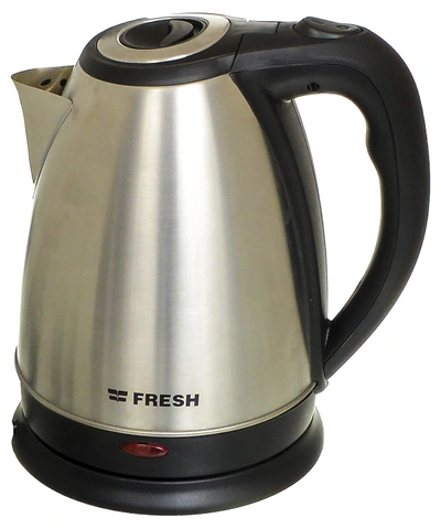 Fresh غلاية مياه 1850-2200 وات - 1.5 لتر - فضي