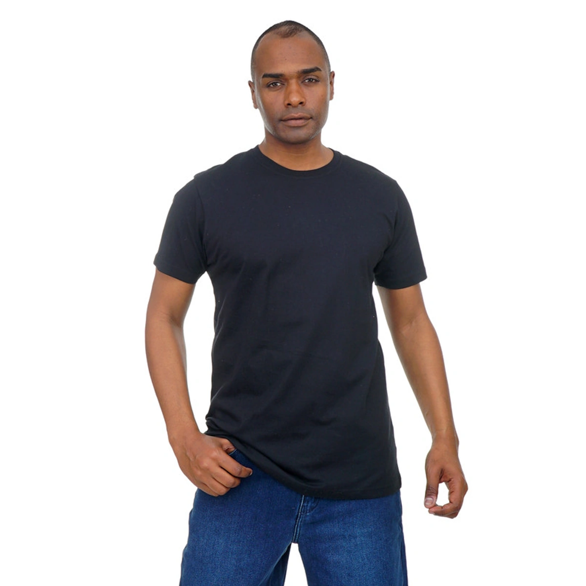 تيشيرت رجالي قطن نصف كم - 105010092