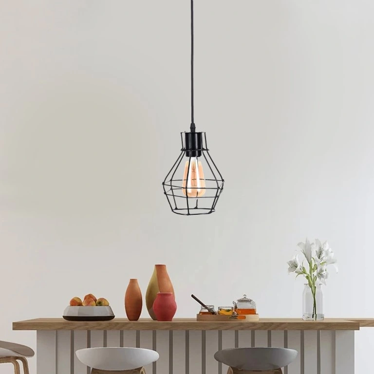 مصباح سقف مودرن -أسود