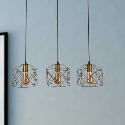 نجفه مسطرة ثلاثية - ذهبي