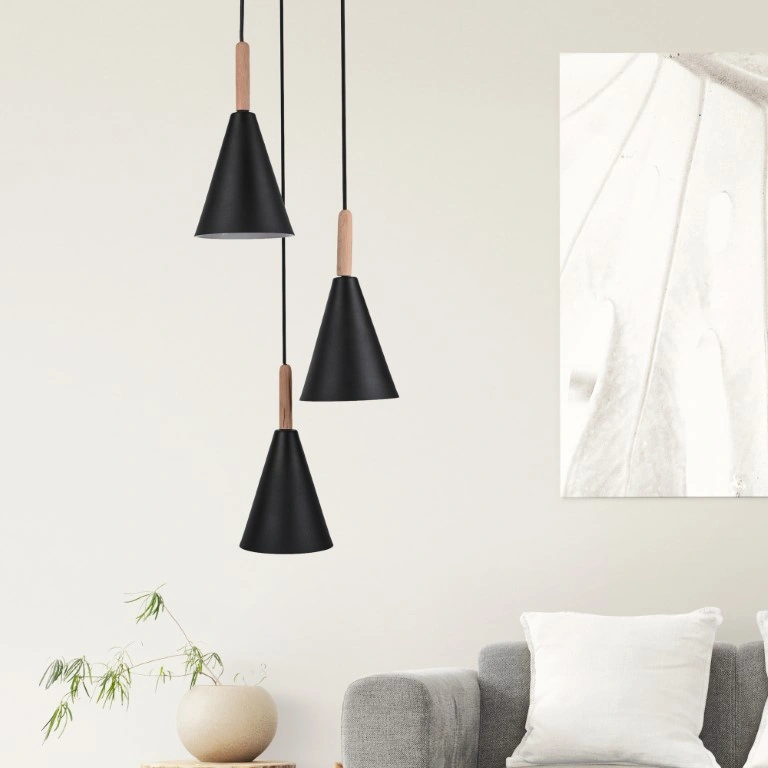 وحدة إضاءة للسقف ثلاثية