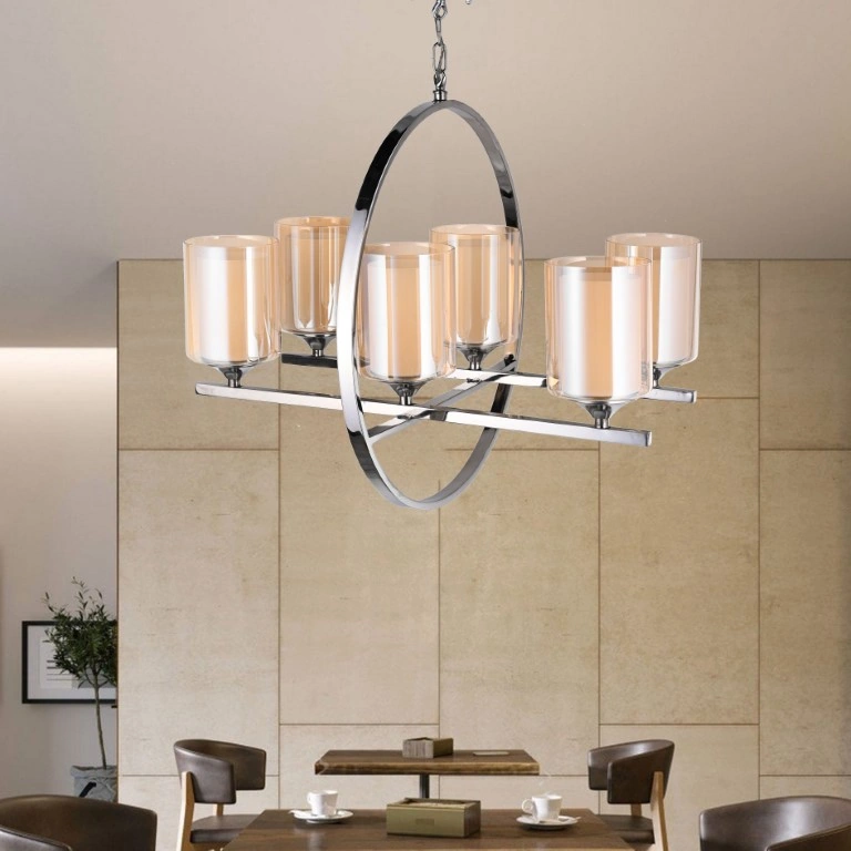 نجفة مودرن مبتكرة سداسية