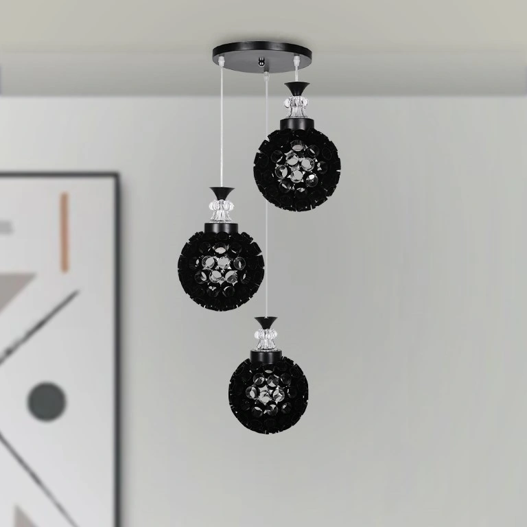 نجفه مودرن عصرية مبتكرة - أسود