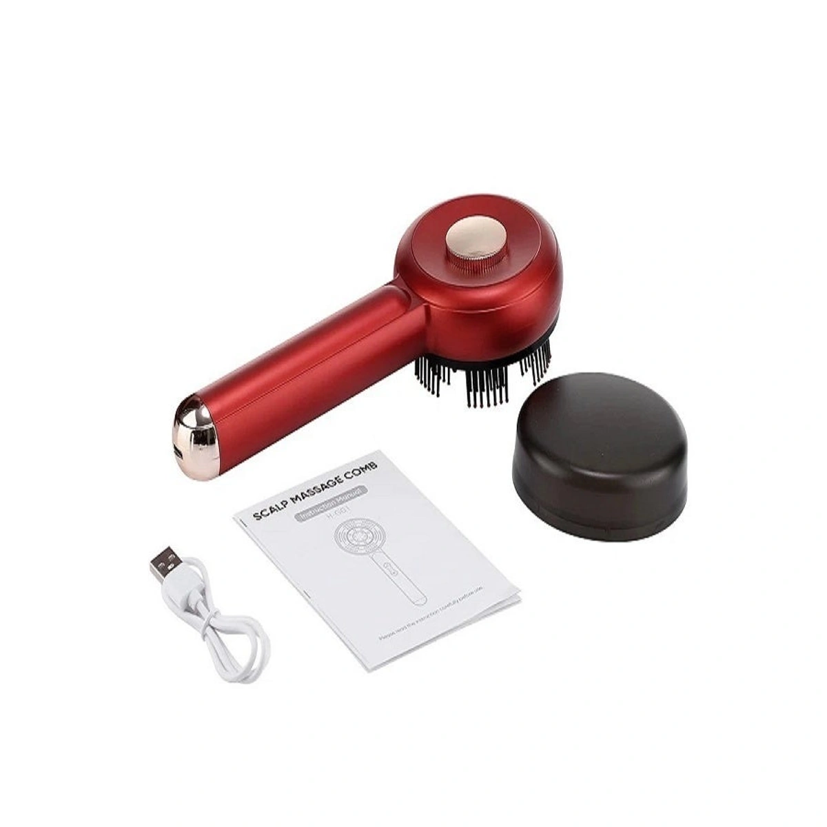 Red Light Scalp Massage Comb with Serum Tank